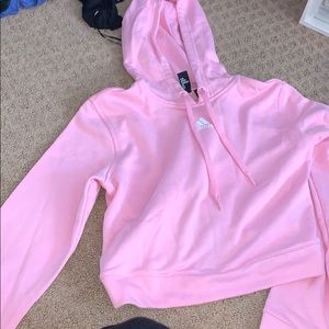 ADIDAS cropped hoodie